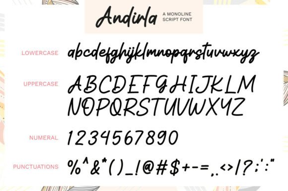 Andirla Font - Preview 6
