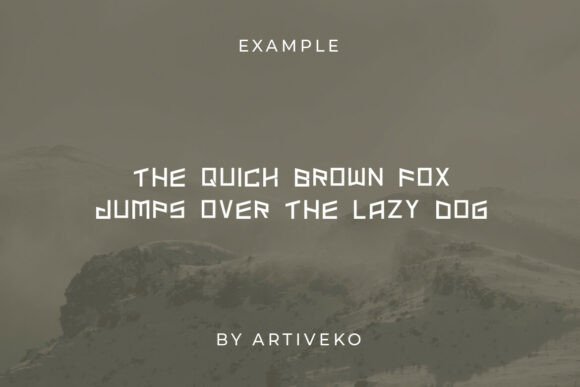 Ashura Font - Preview 3