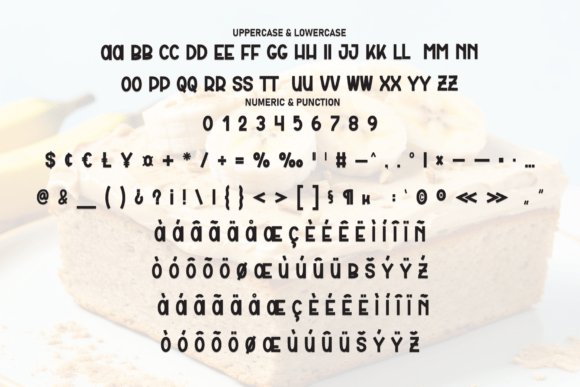 Banana Cupcake Font - Preview 6