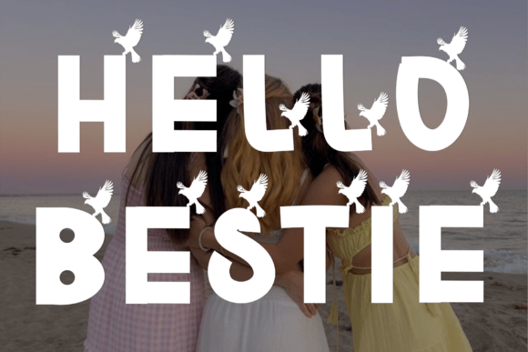 Bird Eagle Font - Preview 3