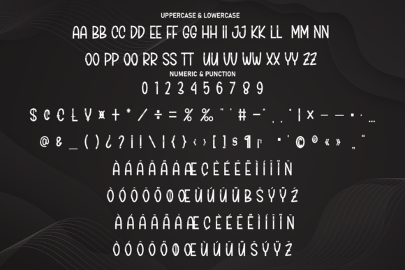 Black Simple Font - Preview 6