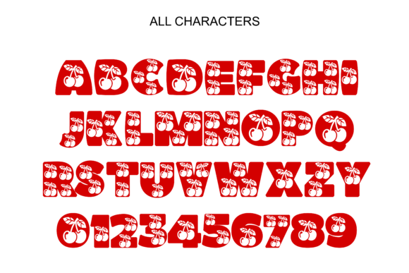 Cherry Font - Preview 4
