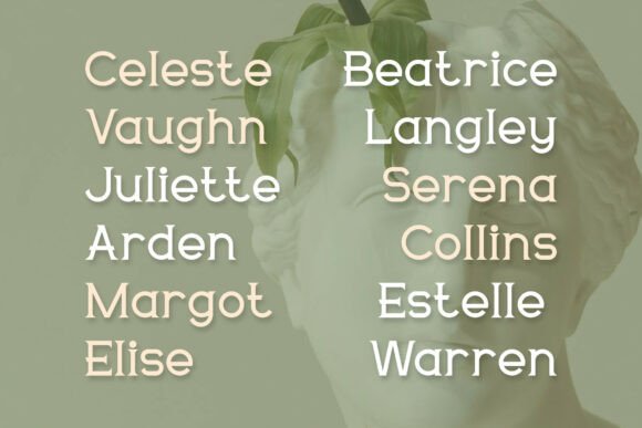 Delavine Font - Preview 1