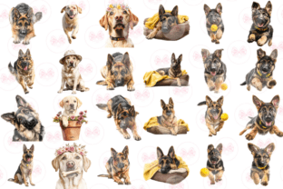 Dogs Clipart Bundle Graphic by Markicha Art · Creative Fabrica