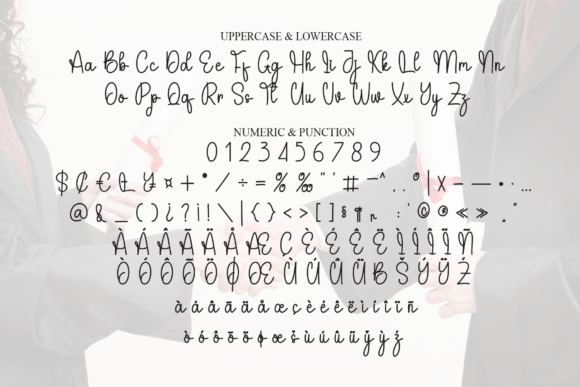 Graduation Font - Preview 6