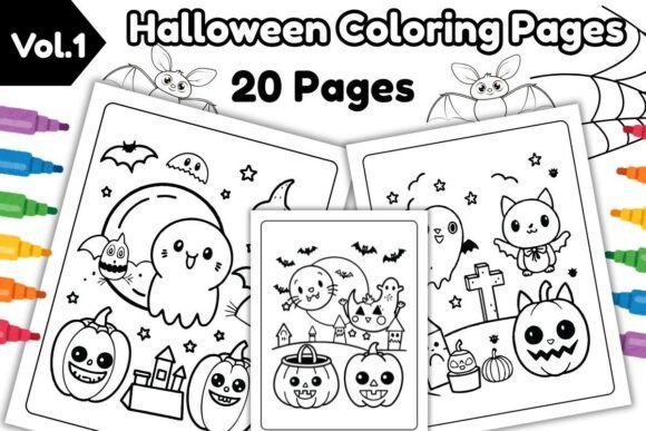 Halloween Coloring Pages for Kids