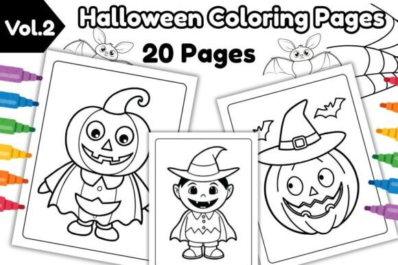 Halloween Coloring Pages for Kids