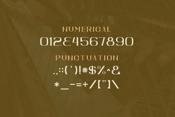 Harpa Font PNG with transparent background - Preview 2