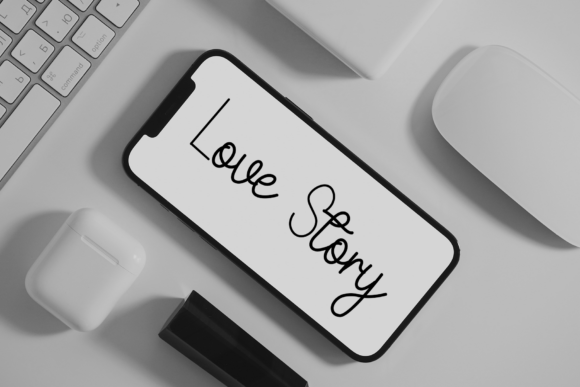 Heart Font - Preview 4