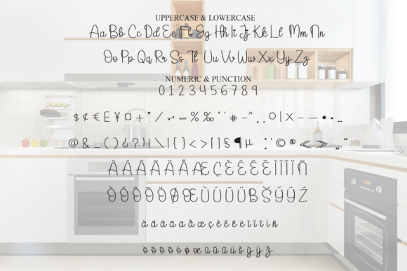 Kitchen Font - Preview 6