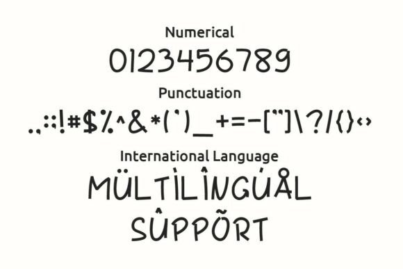 Konema Font PNG with transparent background - Preview 2