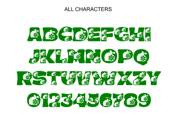 Limo Font PNG with transparent background - Preview 3