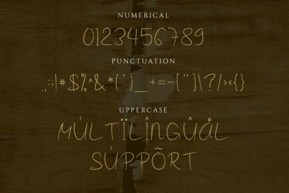 Nirvana Font PNG with transparent background - Preview 2