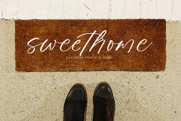 Palmeras Sherffy Font PNG with transparent background - Preview 3