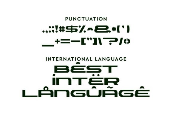 Powero Font PNG with transparent background - Preview 2