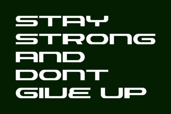 Powero Font PNG with transparent background - Preview 3