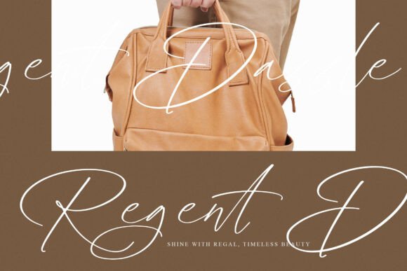 Radiance Berlines Font PNG with transparent background - Preview 1