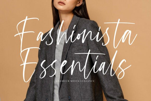 Romantic Essentials Font PNG with transparent background - Preview 3