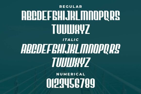 Rupane Font PNG with transparent background - Preview 1