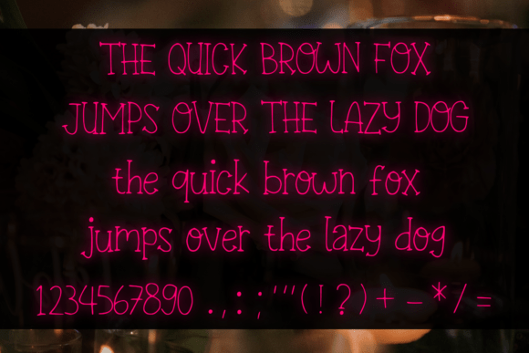 Antique Handwriting Font - Preview 3