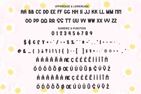 Candy Daisy Font - Preview 6