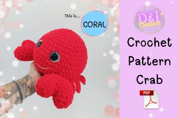 Crab Crochet Pattern Amigurumi Pdf