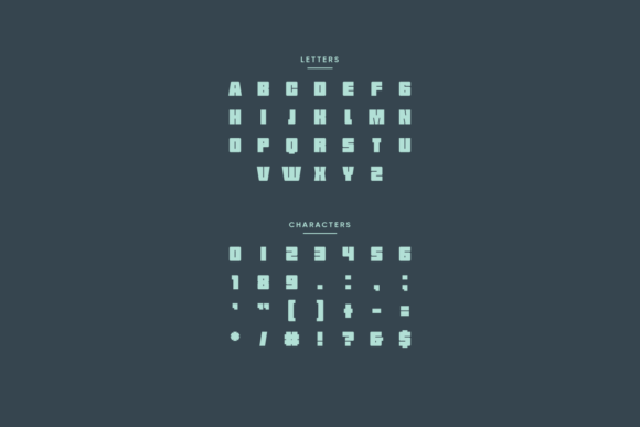 Ecosesce Font - Preview 2