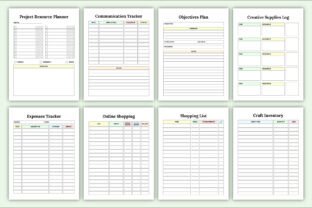 Editable 2026 Craft Project Planner Graphic by KDP GALLERY · Creative ...