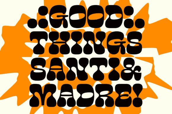 Gilou Font PNG with transparent background - Preview 2