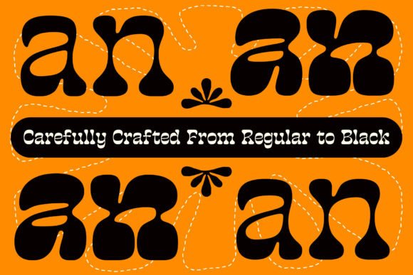 Gilou Font PNG with transparent background - Preview 3