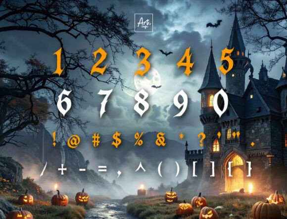 Halloween Wizard Font - Preview 2