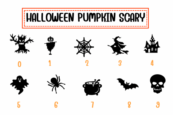 Halloween Pumpkin Scary Font - Preview 3