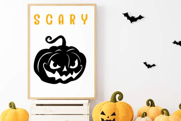 Halloween Pumpkin Scary Font - Preview 5