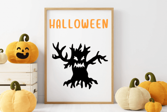 Halloween Pumpkin Scary Font - Preview 6