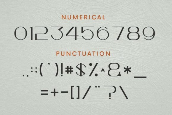 Kaoma Font PNG with transparent background - Preview 2