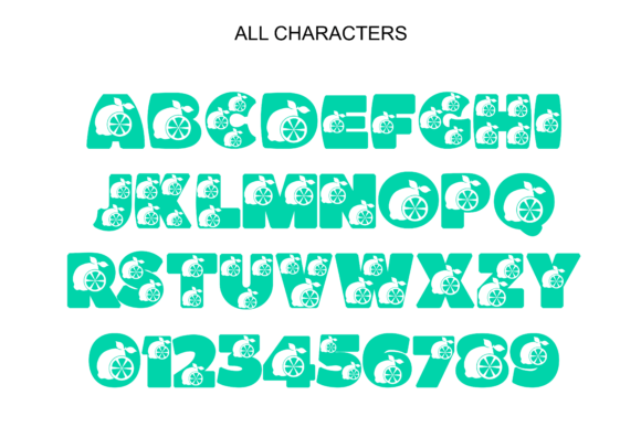 Limay Font PNG with transparent background - Preview 4