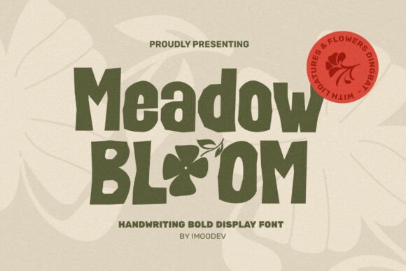 Meadow Bloom Script & Handwritten Font By imoodev
