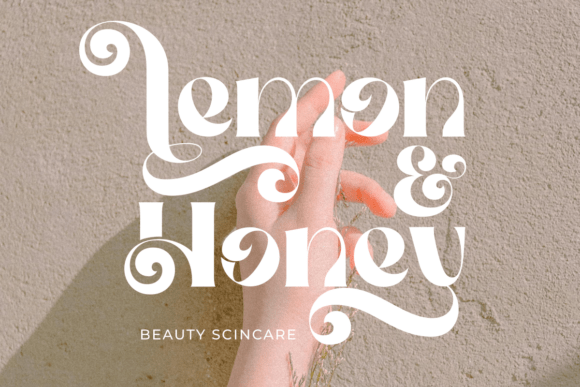Roman Avenue Font PNG with transparent background - Preview 3