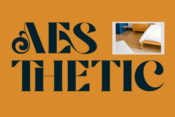 Roman Avenue Font PNG with transparent background - Preview 4