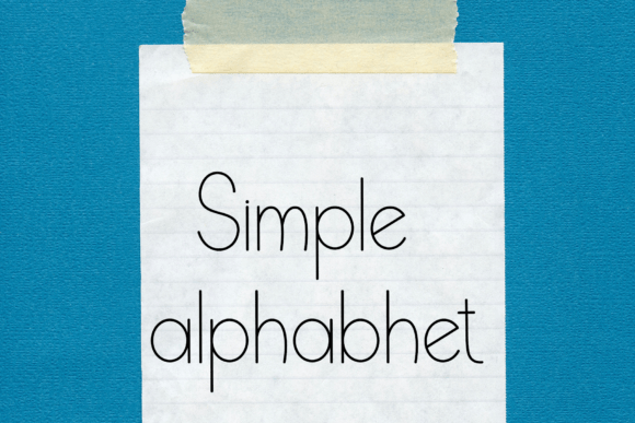 Abstract Font - Preview 4