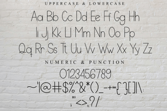 Abstract Font - Preview 6