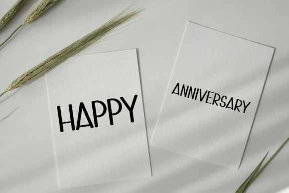 Anniversary Font - Preview 1