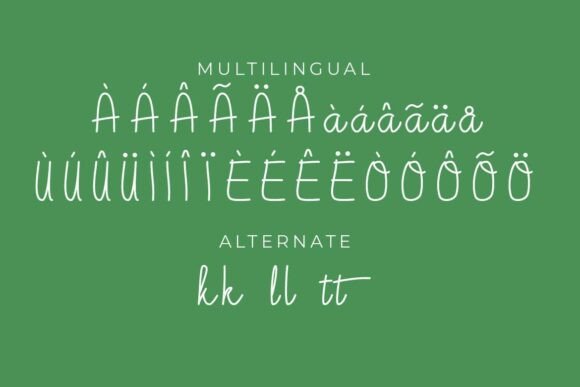 Antara Font - Preview 3