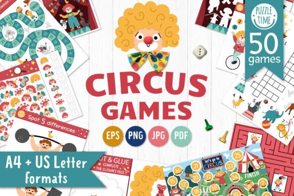 Circus Games and Activities for Kids