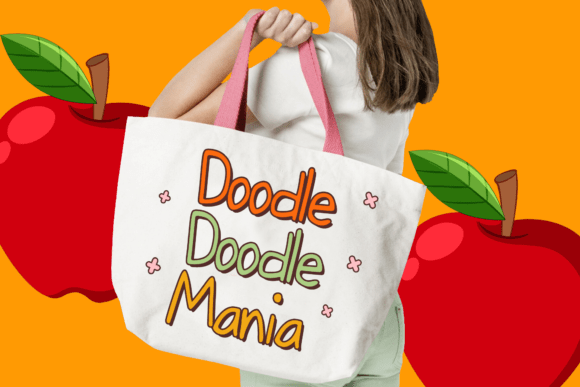 Doodly Apple Font - Preview 3