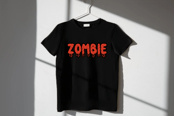 Halloween Blood Font PNG with transparent background - Preview 2