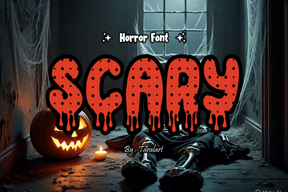 Halloween Blood Font PNG with transparent background - Preview 3