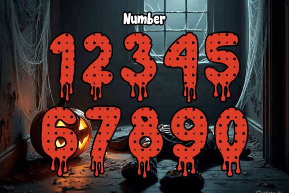 Halloween Blood Font - Preview 5