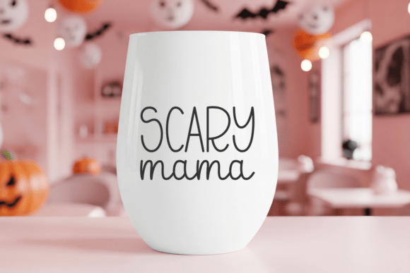 Handwritten Halloween Font PNG with transparent background - Preview 5
