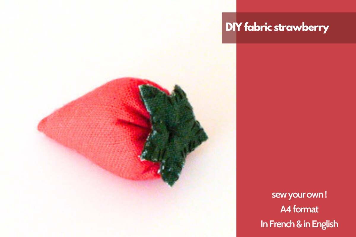 How to Sew a Strawberry Diy